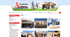 Desktop Screenshot of imobiliariaidealrs.com